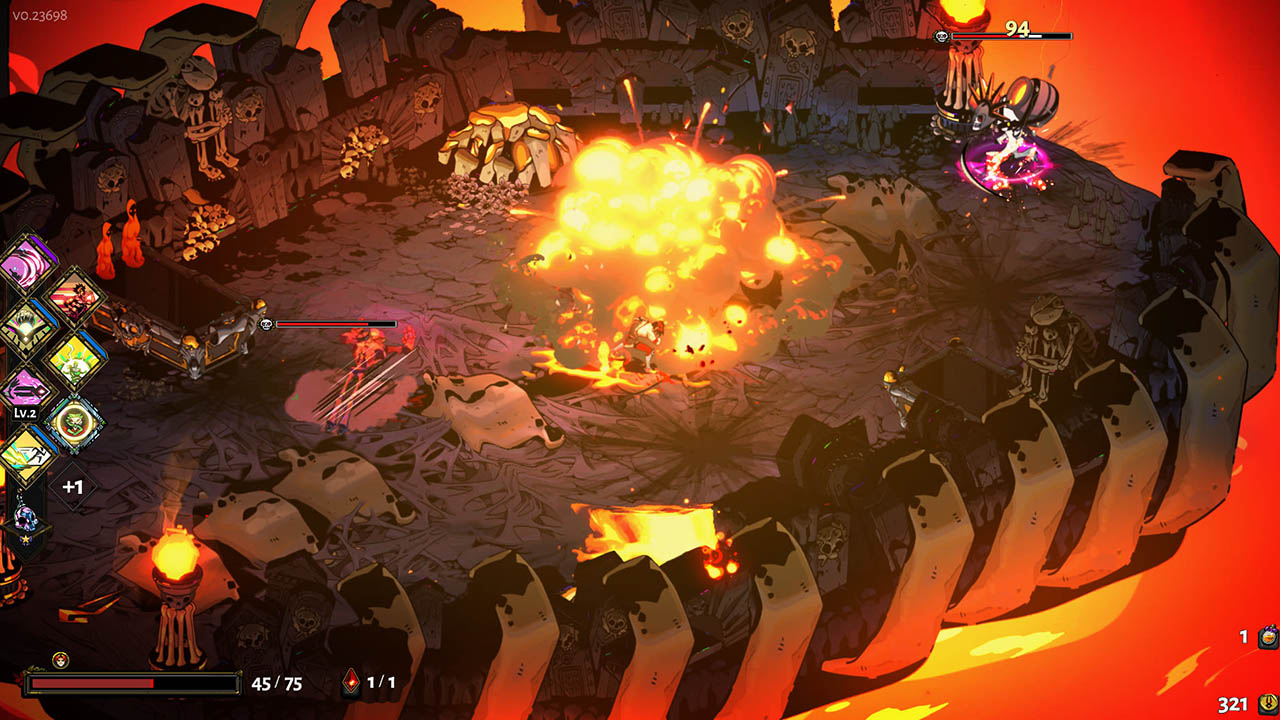 Στιγμιότυπο από το gameplay του Hades