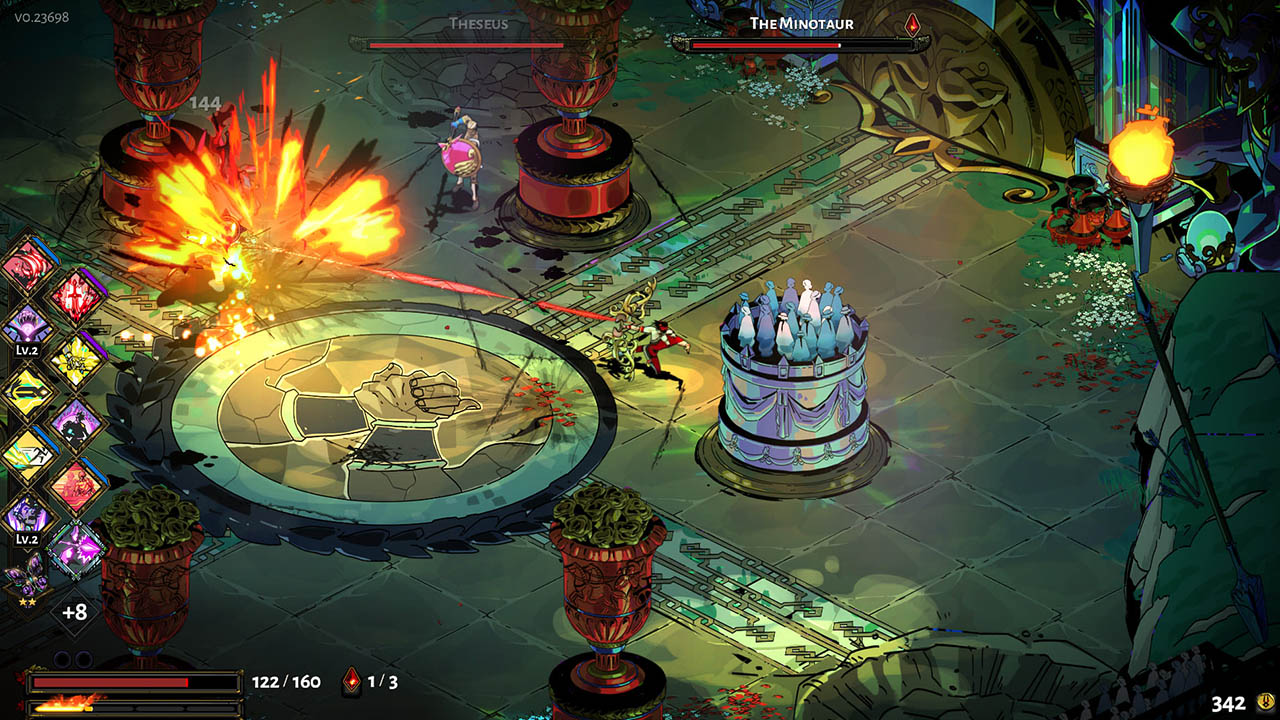 Στιγμιότυπο από το gameplay του Hades