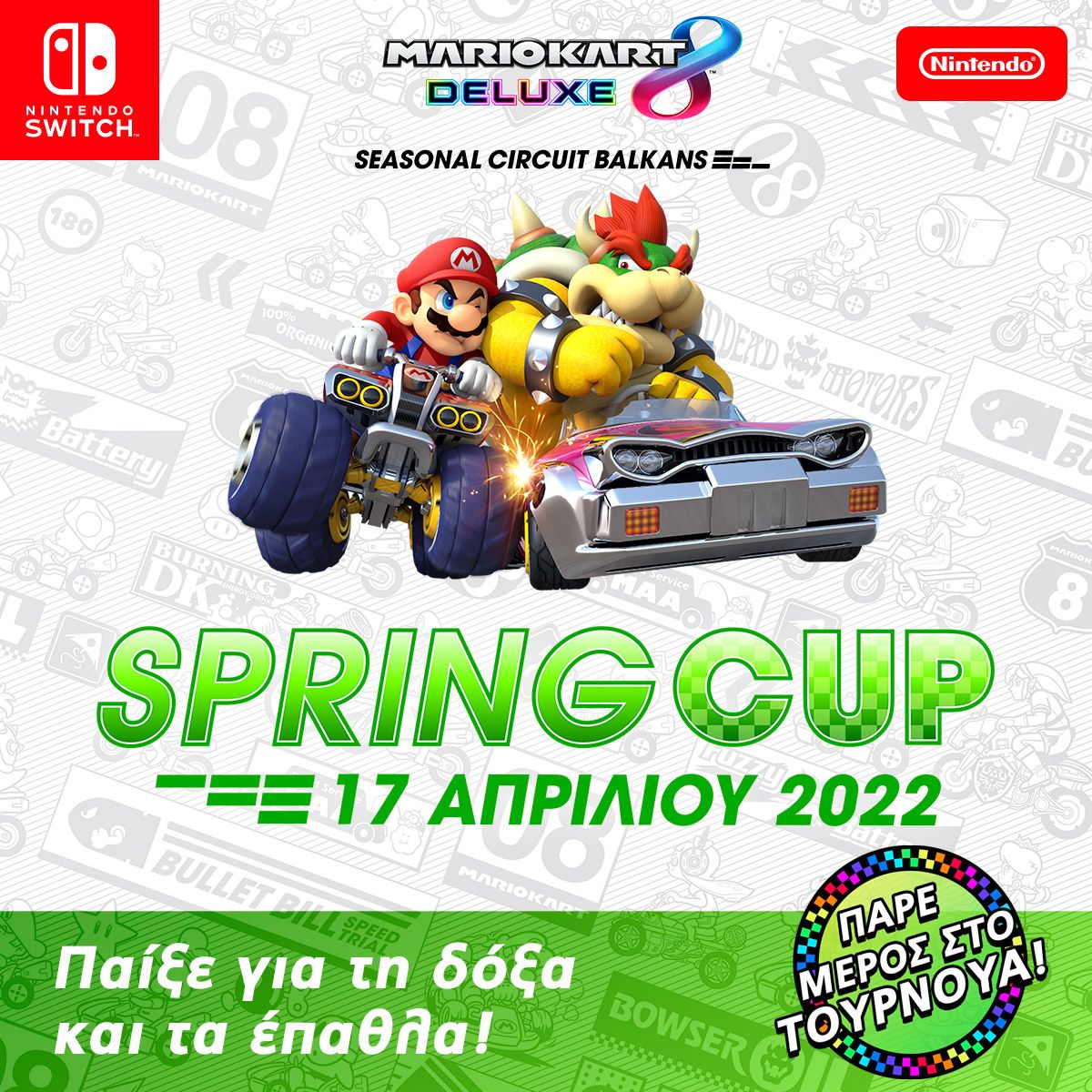 Mario Kart 8 Deluxe Spring Cup