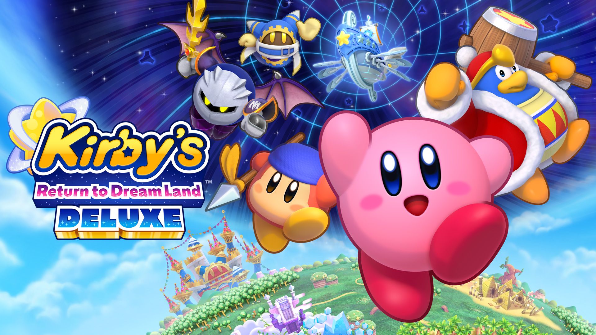 Kirby's Return to Dream Land Deluxe - Key Art