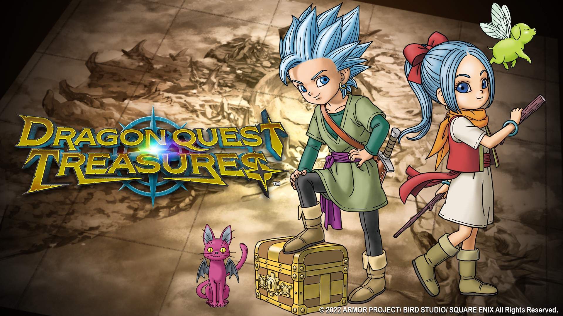 Dragon Quest Treasures - Key Art