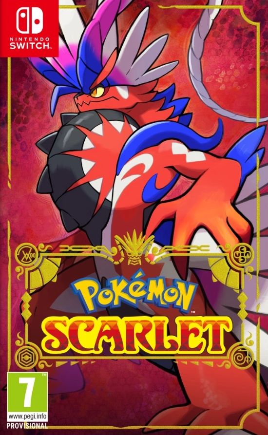 Pokémon Scarlet - Box Art