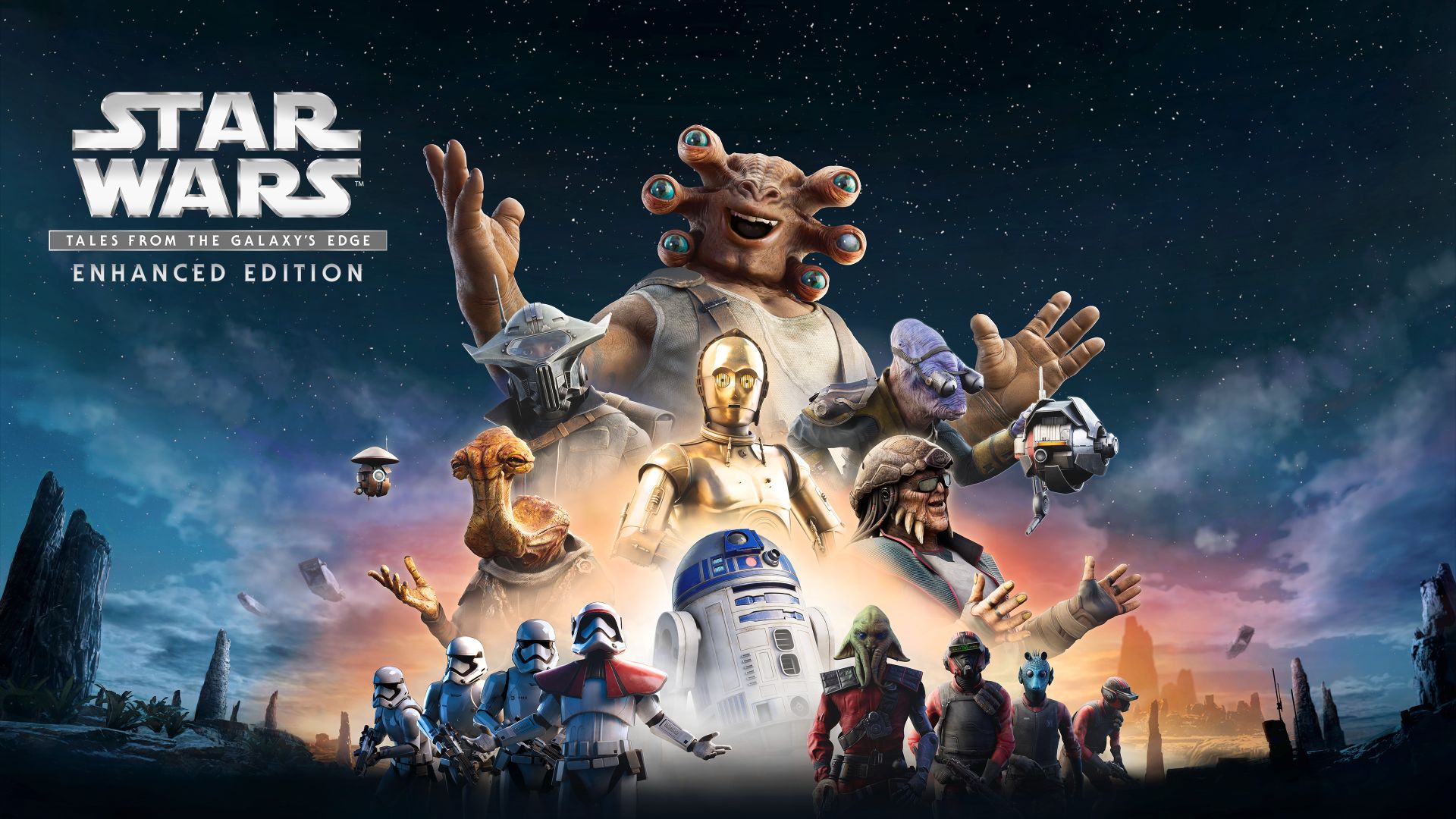 Star Wars: Tales from the Galaxy’s Edge - Enhanced Edition - Key Art